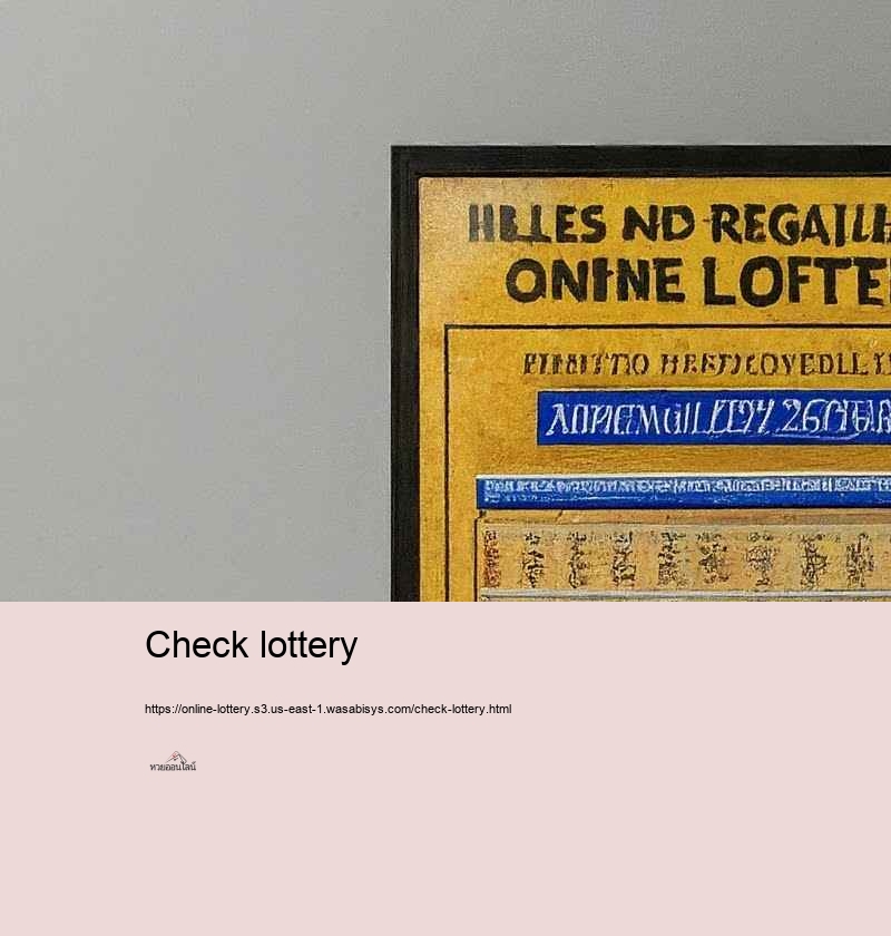 The Future of Lottery: Technologies in the Online Lottery Video game Area