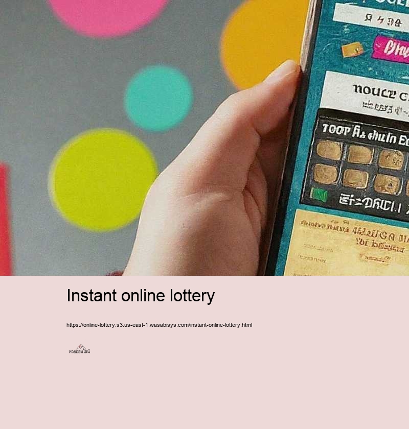 Instant online lottery